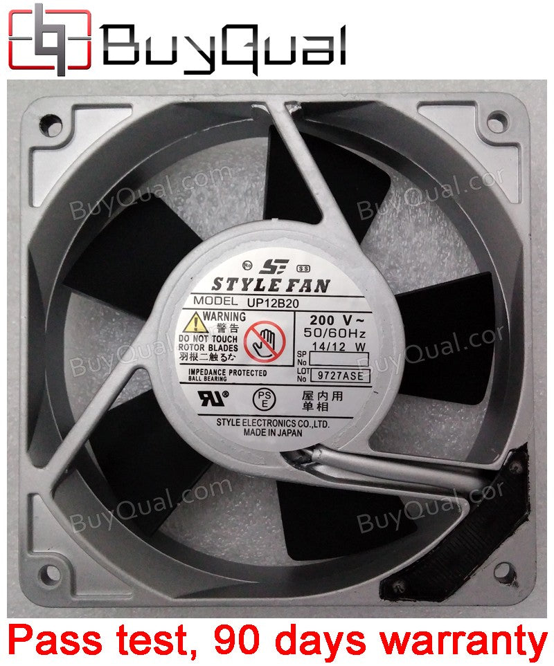 STYLE UP12B20 UP12B20-T 200V 14/12W Cooling Fan STYLE UP12B20 UP12B20-T 200V 14/12W Cooling Fan